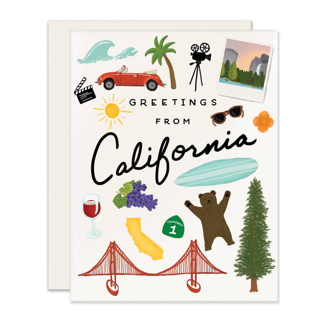 Greetings from California
