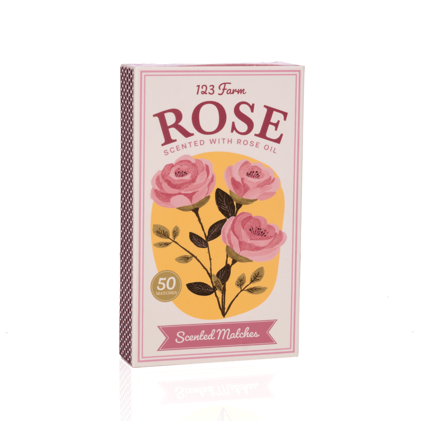 Rose Scented Matches, Long (3.78")