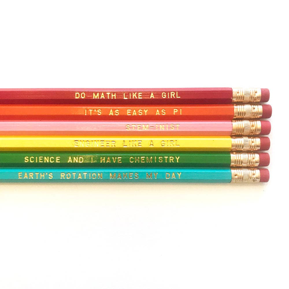 Girls in STEM Pencil Pack