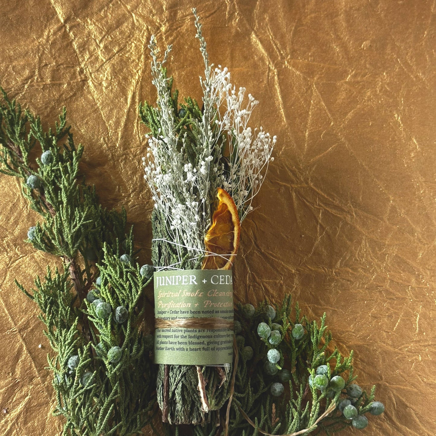 Juniper and Cedar Energy Cleansing Sticks